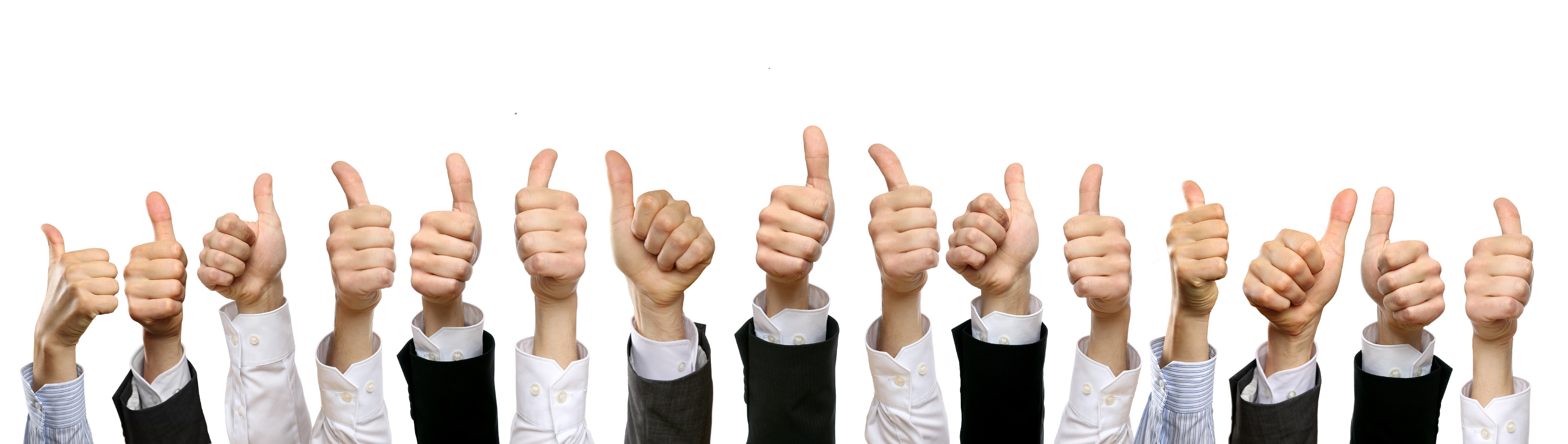 Von Mitarbeitern empfohlen - Daumen nach oben